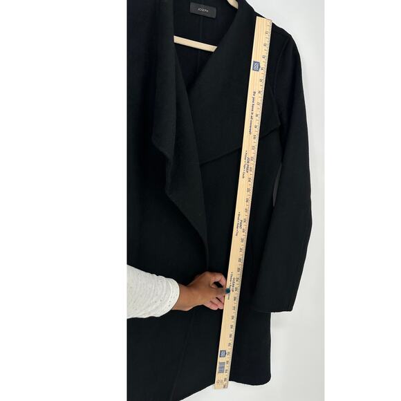 Joseph Lisa Long Wool Cashmere Coat Collared Long Long Sleeve Winter 38 US 6 - Picture 9 of 13